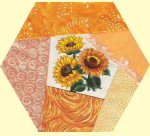 Crazy Quilt August Block
