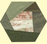Crazy Quilt June Block