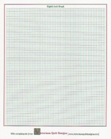 Printable Eigth Inch Quilt Graph Paper