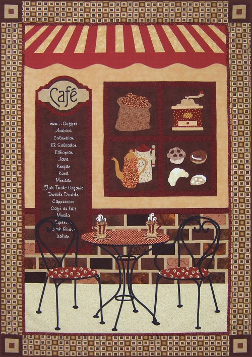 Coffee Caf Quilt Pattern