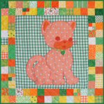 Stuffies Calico the Cat Baby Quilt Pattern