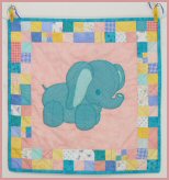Stuffies ~ Ellie the Elephant Baby Quilt Pattern