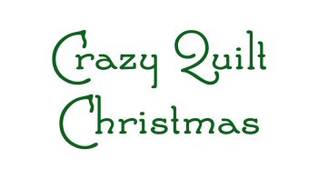 Crazy Quilt Christmas Quilt Pattern