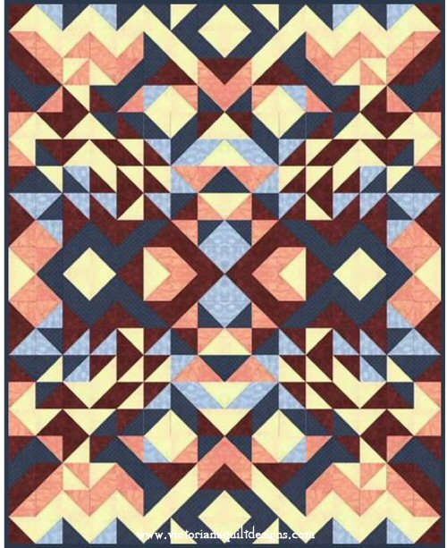 Triangle Party Quilt Pattern