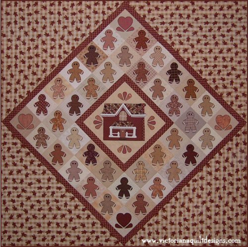 Ginger Folk Quilt Pattern