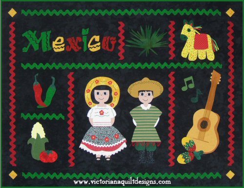 Postcards from... Mexico Quilt Pattern
