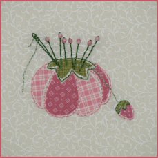 Rose Cottage Pincushion