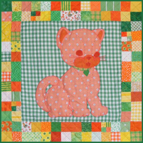 Pet Stuffies Calico the Cat Baby Quilt Pattern