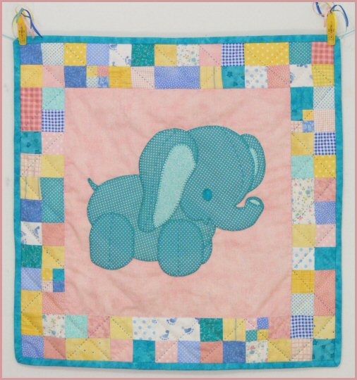 Stuffies Ellie the Elephant Baby Quilt Pattern