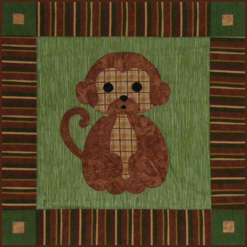 Stuffies Emmett the Monkey Baby Quilt Pattern