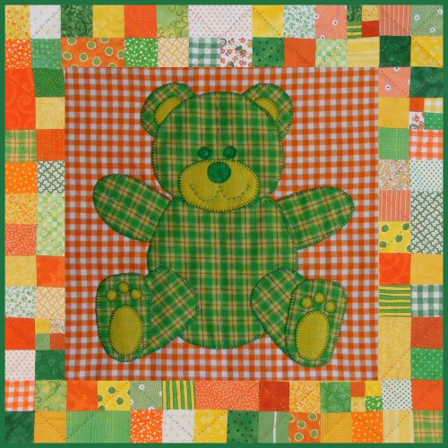 Pet Stuffies Teddy the Bear Baby Quilt Pattern