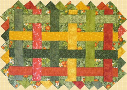 Table Toppers Placemat Quilt Pattern