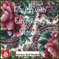Playing with Embroidery Stitches #6 - Visible Mending