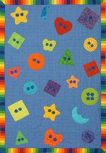 Baby Buttons Baby Quilt