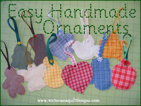 Easy Handmade Ornaments Tutorial