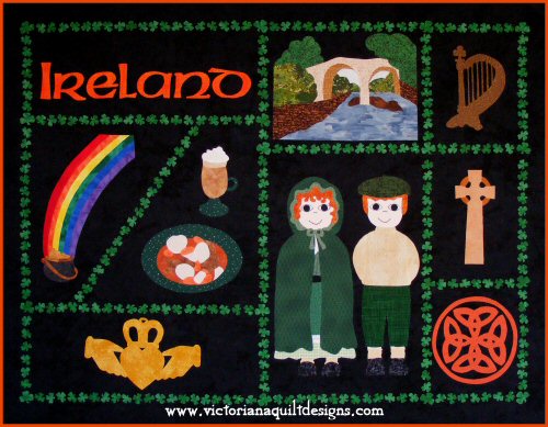 Postcards from...Ireland Quilt Pattern