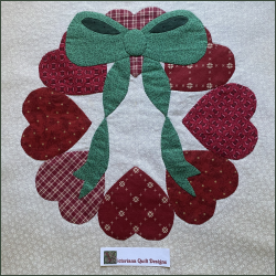 Heart Wreath Applique Basics Online Workshop