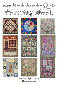 Quilt Adult Colouring eBooks